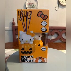 Hello Kitty Ceramic Reed Diffuser - Orange and White